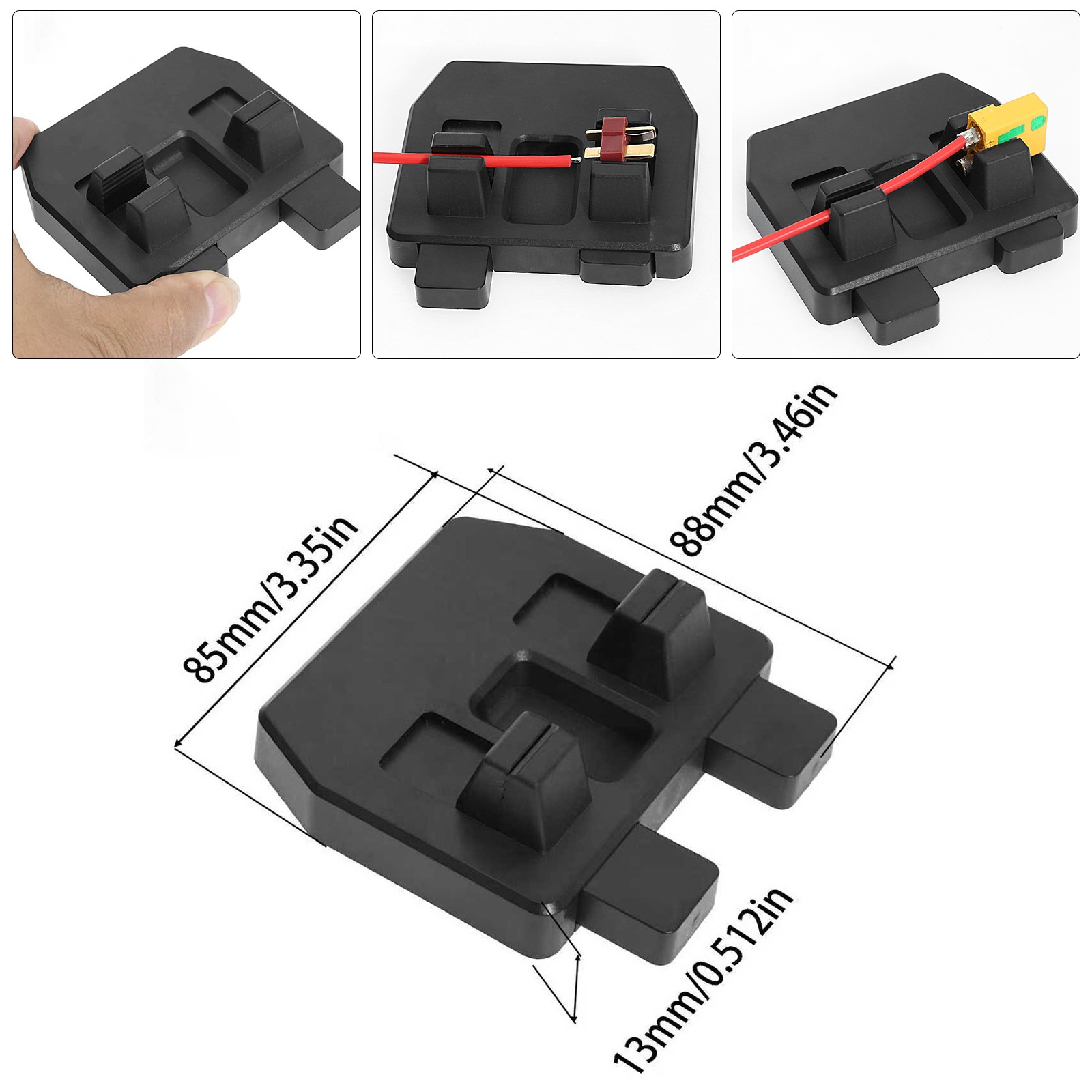 ABS Electric Wire Welding Fixture For Connectors XT60, XT90, TRX And XT30