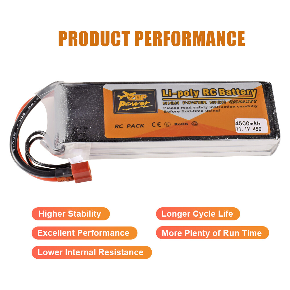 9IMOD 3S RC Lipo Battery 11.1V 650-6000mAh 25C-75C for RC Car Boat FPV Drone