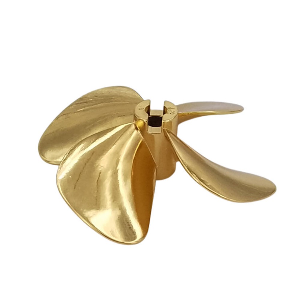 1PC RC Boat Propeller 5mm 60mm CW CCW Metal Prop fr RC Fishing Bait Boat Tug ROV