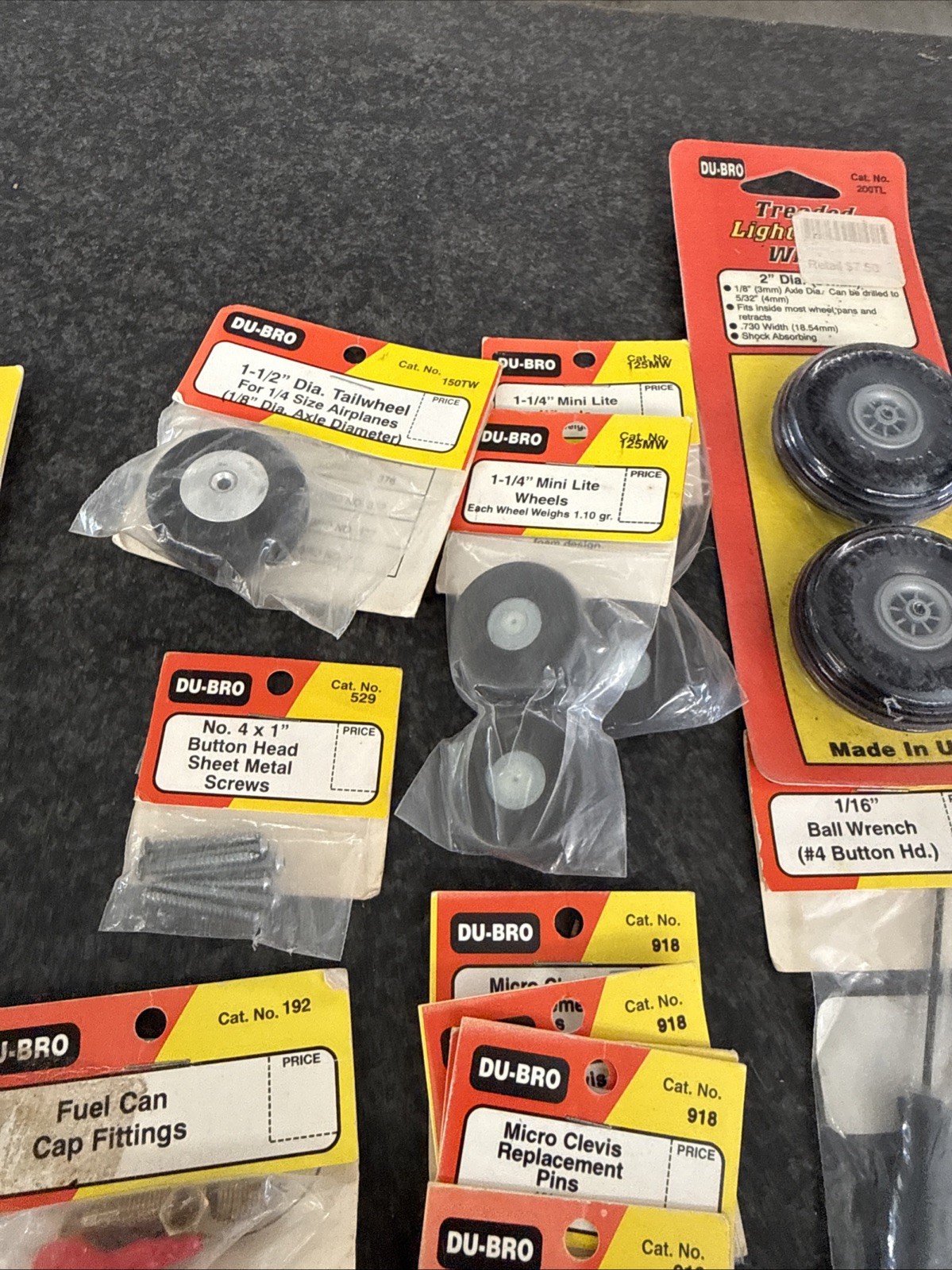 Du-Bro Large Bundle Of RC Hardware And Tools