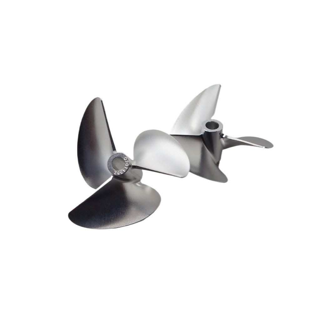 67-70mm CNC Aluminum 3-Blade Propeller 6.35mm Shaft Left Hand (1 Pc)