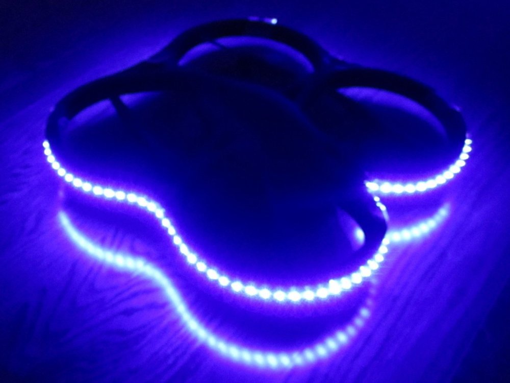 Drone / Multicopter – LED light kit – all colors GREEN red BLUE hid white ORANGE