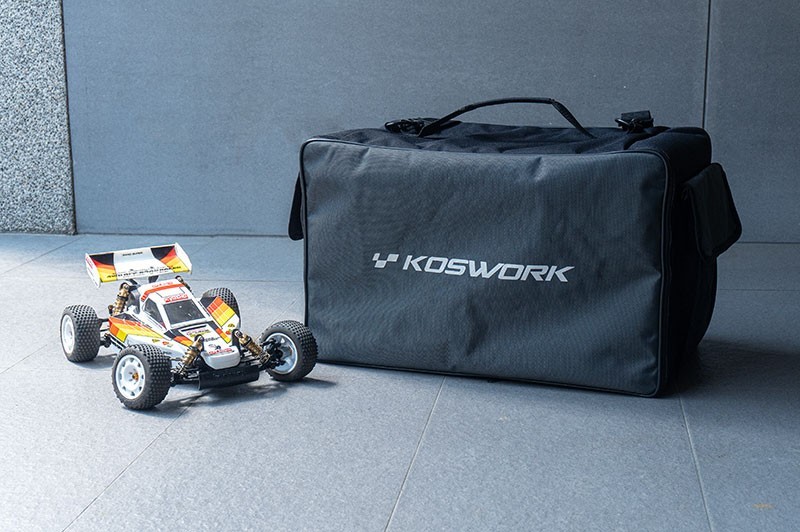 Koswork 1/10 Buggy Touring Drift Car Bag w/PP Case Partition Plate KOS32243