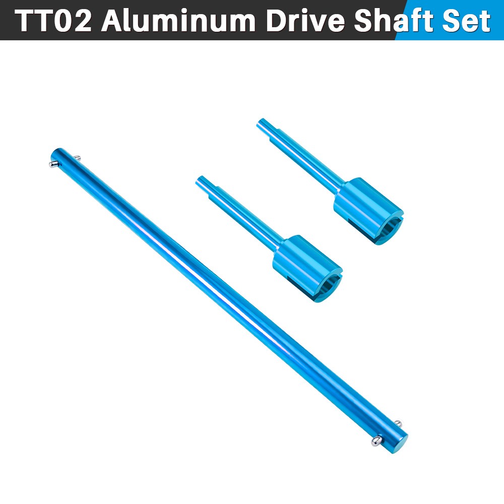 9IMOD Aluminum Center Drive Shaft for TT02 TT02B 1/10 RC Touring Car Upgrade