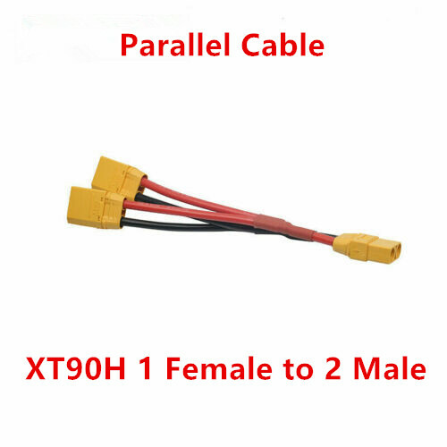 RC Lipo Battery Adapter Connector Series Parallel Cable XT60 Deans EC5 Tamiya US
