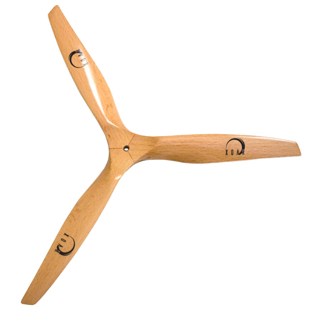 XOAR PJI-E 14×9 3-Blade RC Model Airplane Propeller 14 Inch Electric Wood Prop