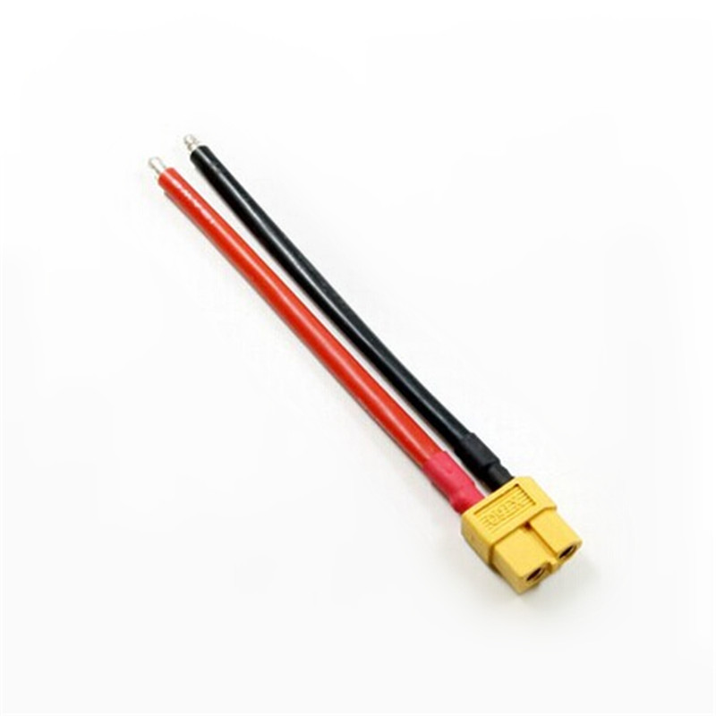 1 Pair XT60 Connector Male and Female W/ Housing 10CM Silicon Wire 14AWG Cable
