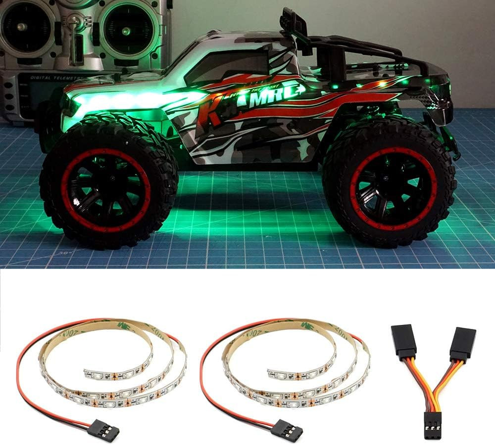 LED Light Strip for RC Fixed Wing Airplane Flying Wing Plane AR Wing Drone Model