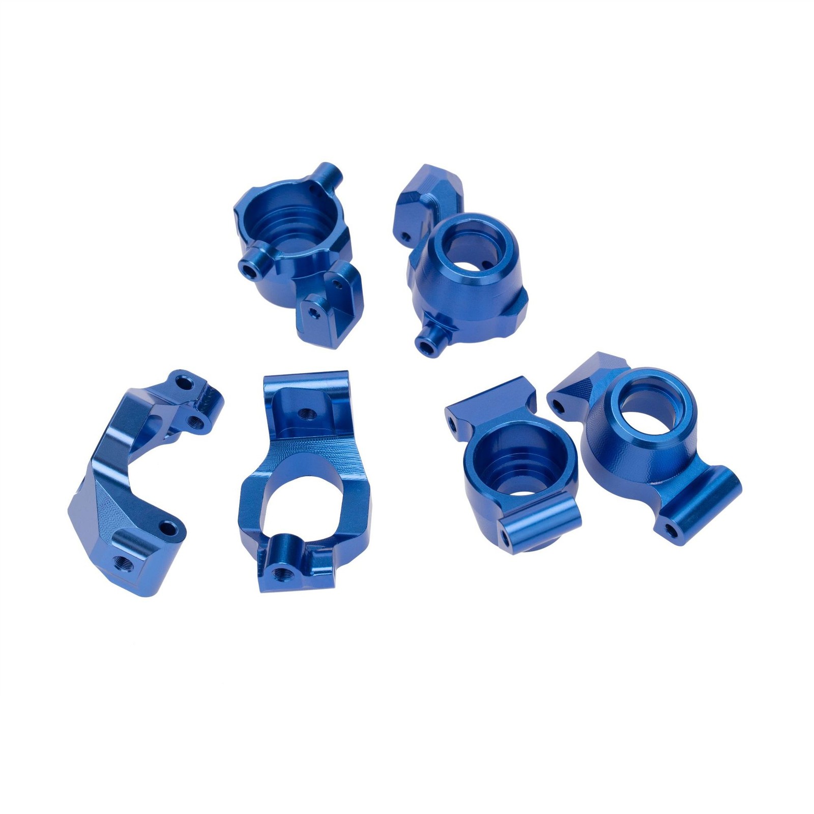 Blue Alloy Upgrade Conversion Kit for Traxxas 1/10 Maxx 4S – Performance Hop-Up