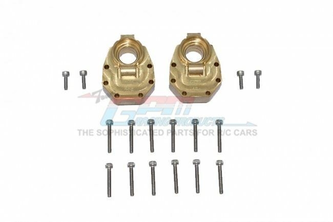 GPM TRX4022BX BRASS 48g REAR KNUCKLE ARMS INNER CASE FOR TRAXXAS RC TRX-4 TRX-6