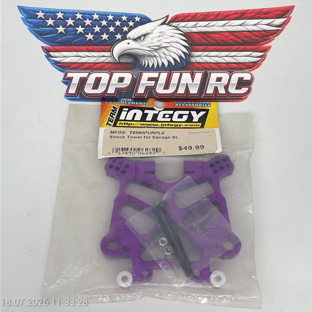 Team Integy Shock Tower for Savage XL T6980PURPLE