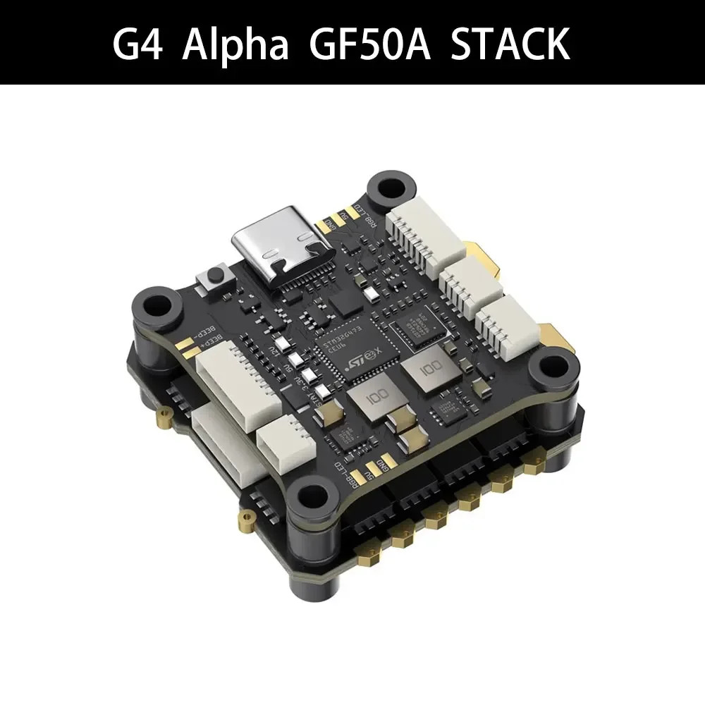 GEPRC Fettec G4 Alpha GF50A RC Stack G473 Flight Controller FETTEC S2M Dshot240
