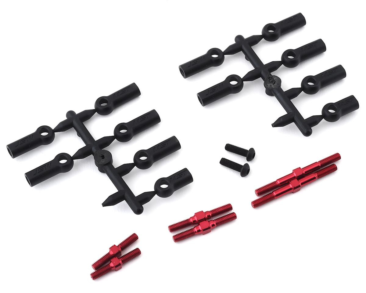 MST RMX 2.0 RTR Turnbuckle shaft set (red) [MXS-210595R]