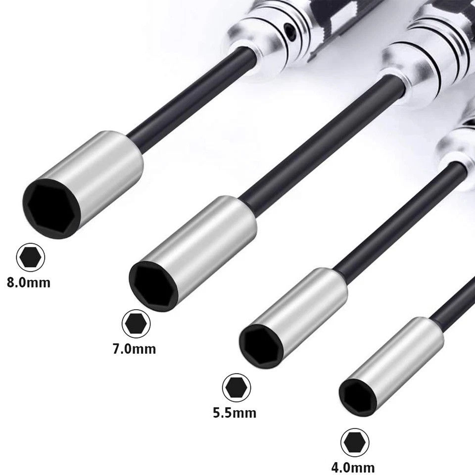 4Pcs Hex Screwdriver Set RC Tools Kit 1.5/2.0/2.5/3.0 mm for RC Helicopter Boat