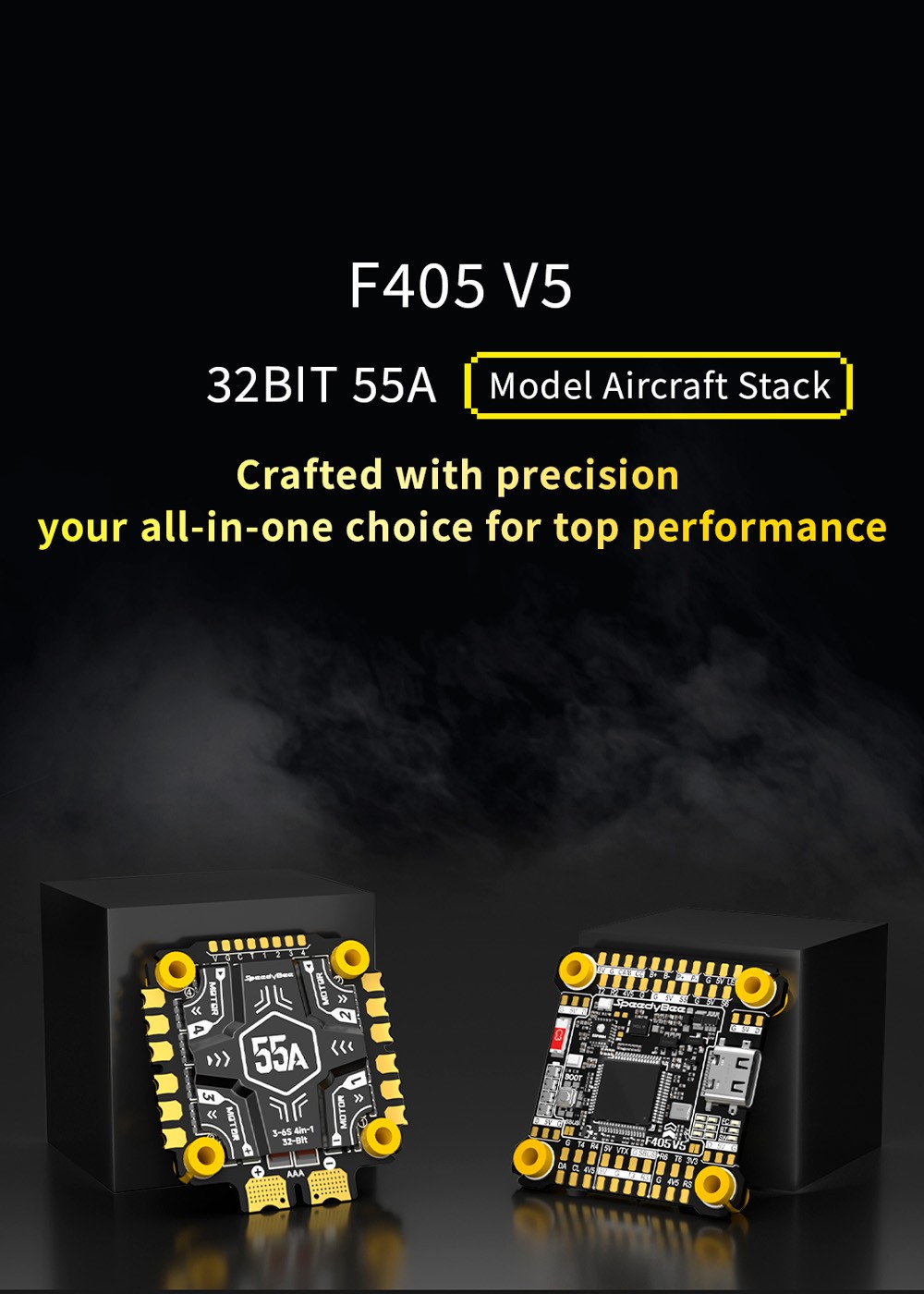 SpeedyBee F405 V5 Stack /Flight Controller/ 55A ESC 4in1 For RC FPV Racing Drone