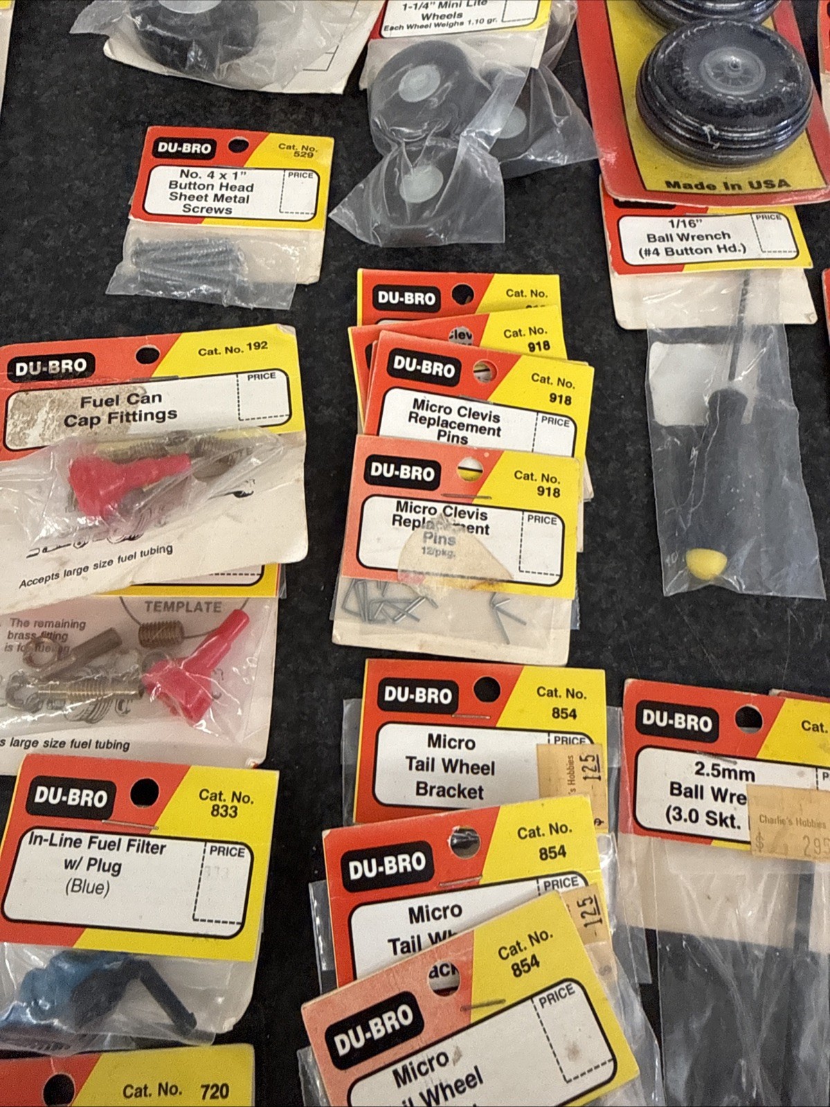 Du-Bro Large Bundle Of RC Hardware And Tools