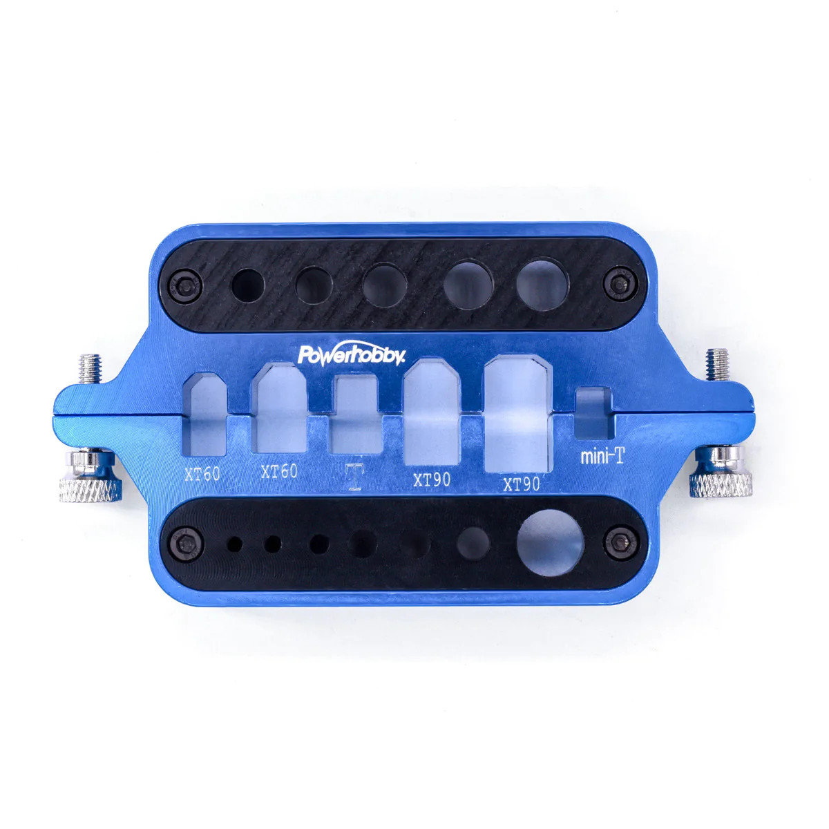 NEW Powerhobby Aluminum RC Connector Soldering Jig Blue