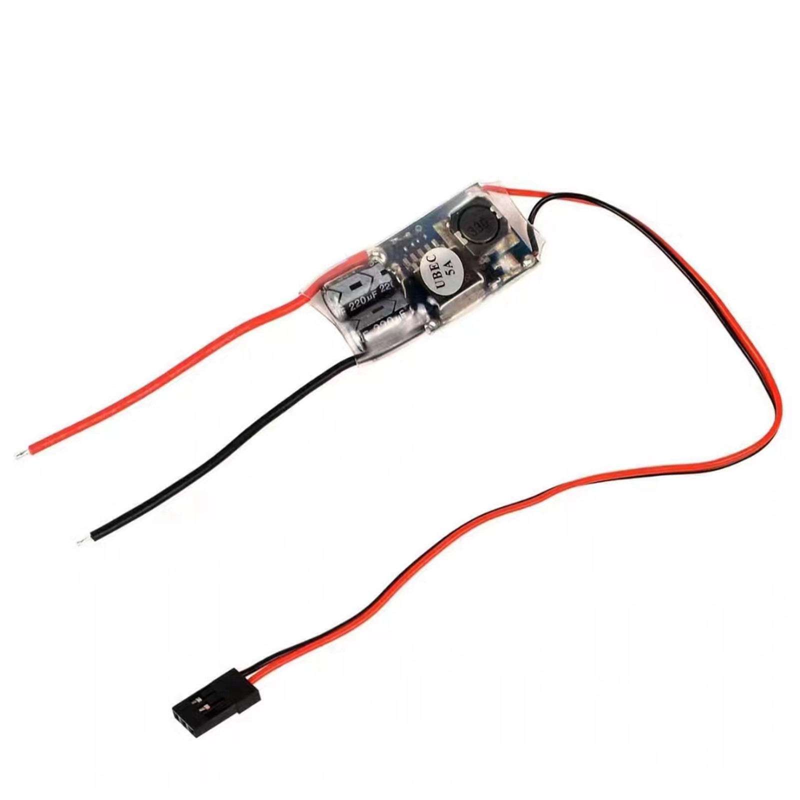 5V 5A UBEC Mini External BEC 2-12S Lipo DC-DC Converter Step Down Module d