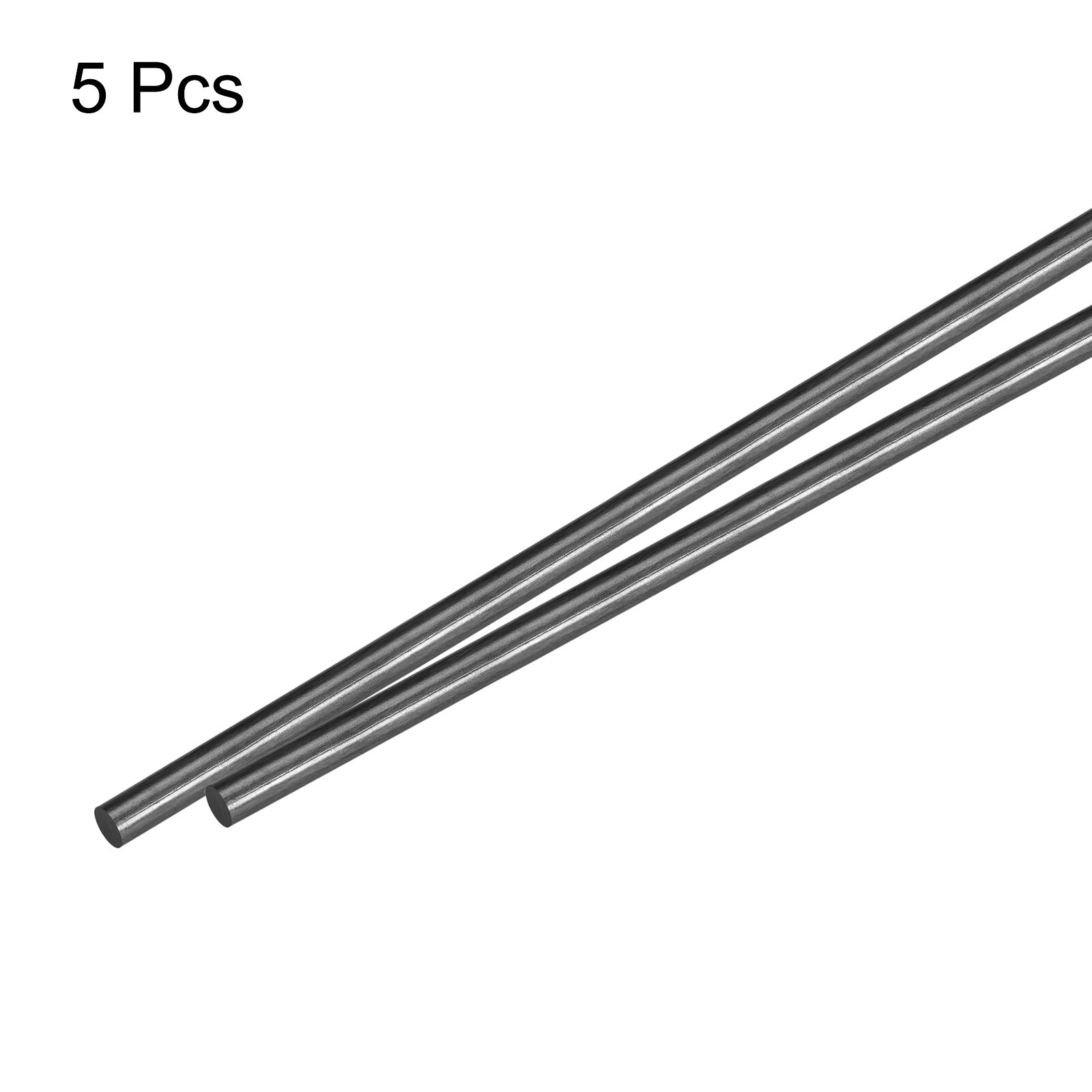 5Pcs Carbon Fiber Rod 3mm x 300mm for RC Plane DIY Tool