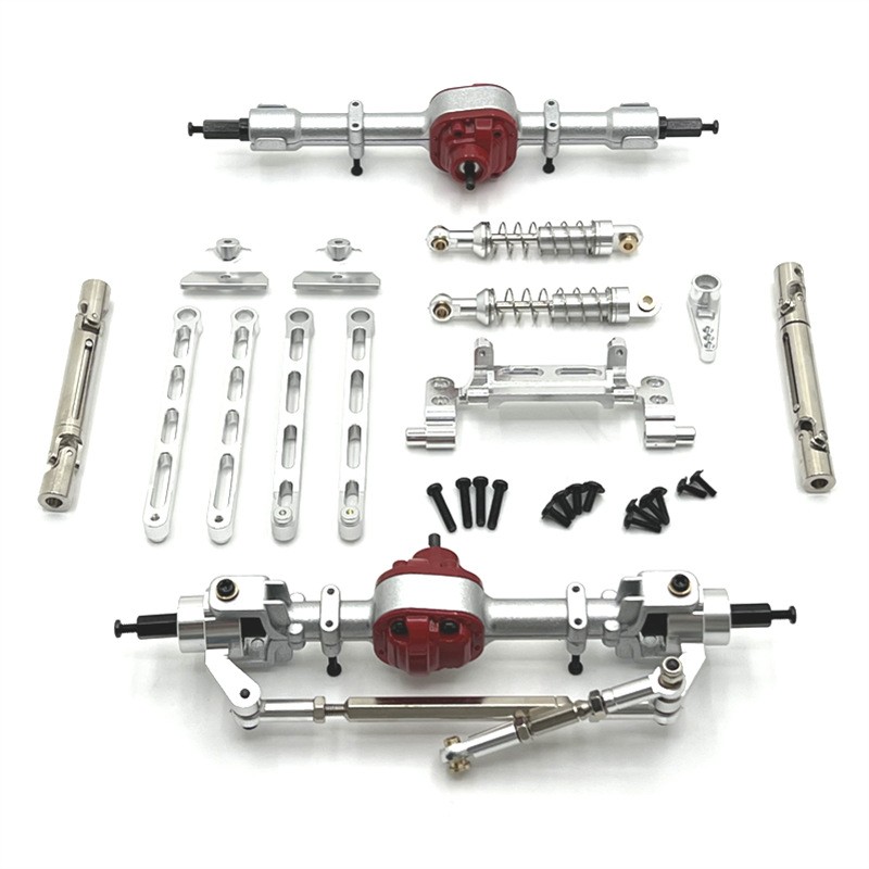 Full Car Metal Assembly Kit For 1/12 MN82 LC79 MN78 RC Upgrade Replacement Parts