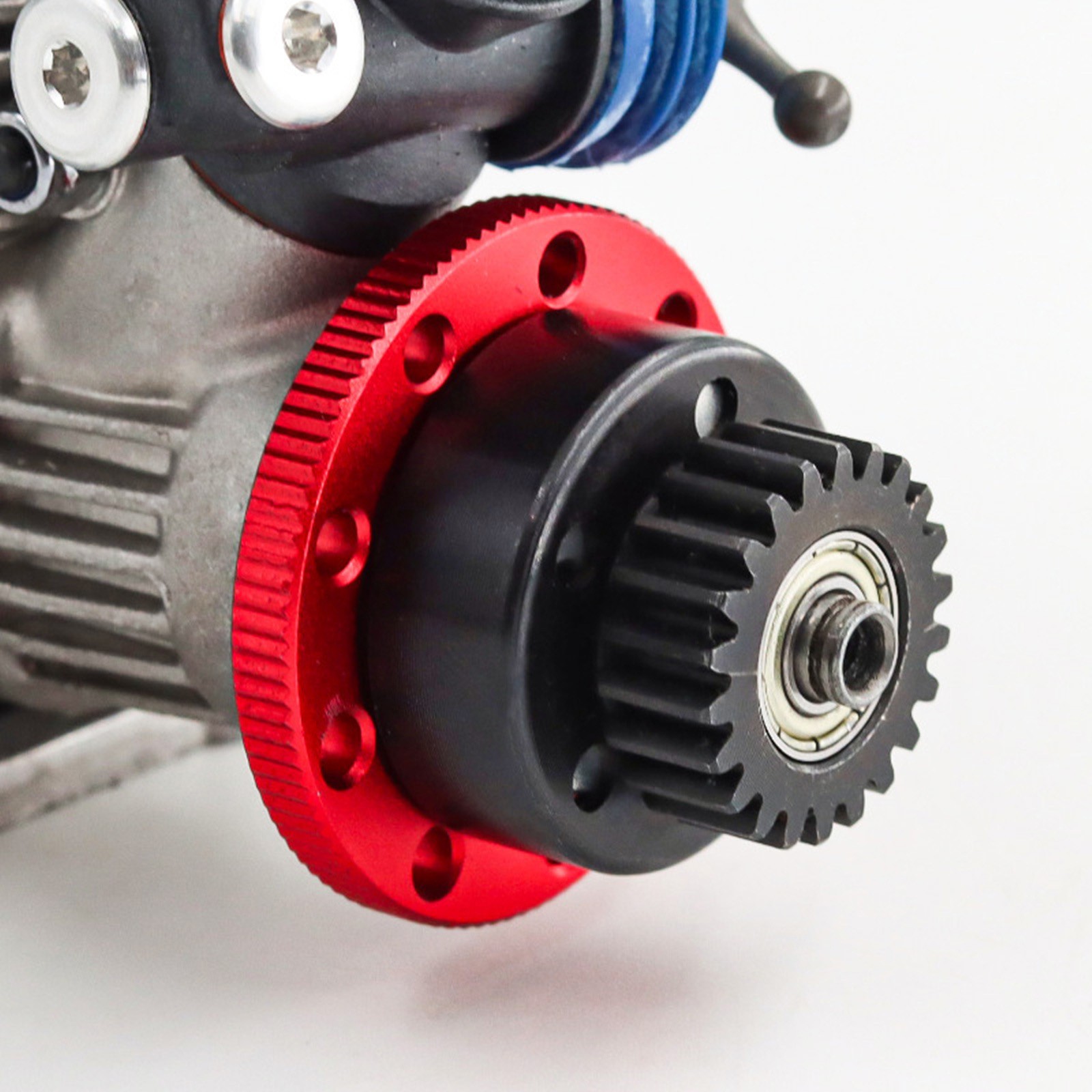 Durable Aluminum Clutch Flywheel Kit Accessories For TRAXXAS 1/10 Nitro RC Car