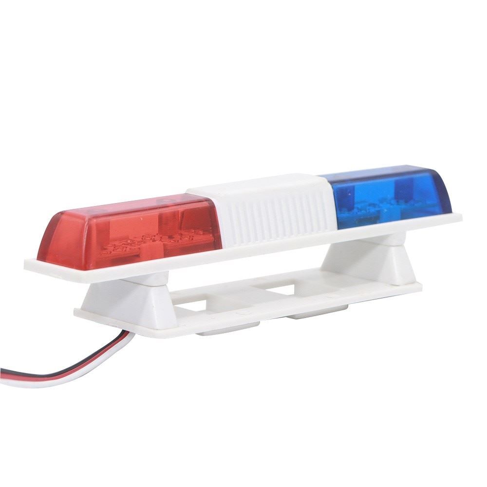 Led Police Flashing Light Blue / Red Color For TAMIYA 1/10 RC Touring Drift Car