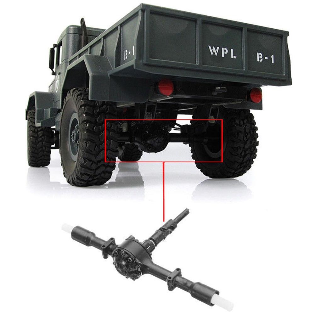 Rear Bridge Axle 1/16 Military Truck Upgrade Part Kit For WPL B-14/24 14K 24K d
