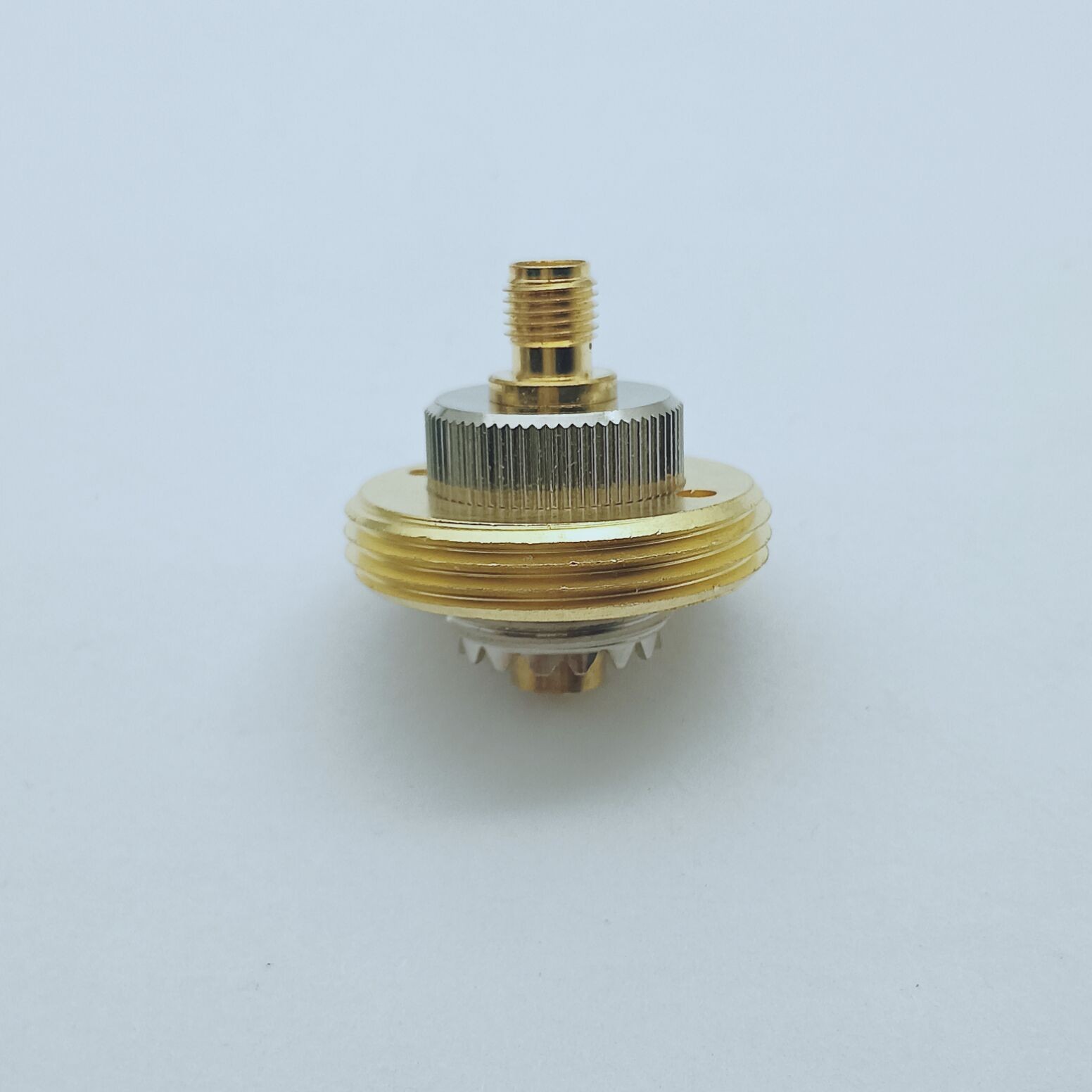 NMO Mount connector 5/8″ hole to SMA male adapter UHF/VHF Antenna Ham Radio MOTO