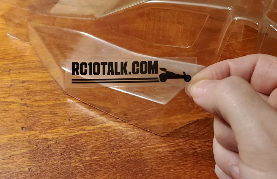 RC10TALK Buggin’ in Black decals – Associated – Losi – Tamiya – Kyosho – Yokomo