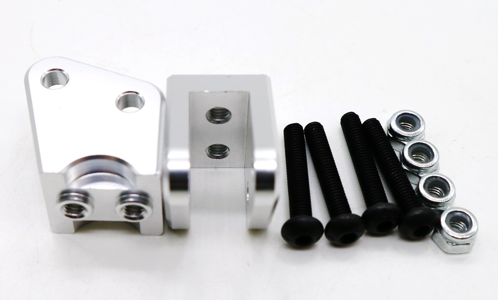 Aluminum Upgrade Parts Fit 1/10 Rc AXIAL Jeep Wraith AX90056 Crawler Car silver