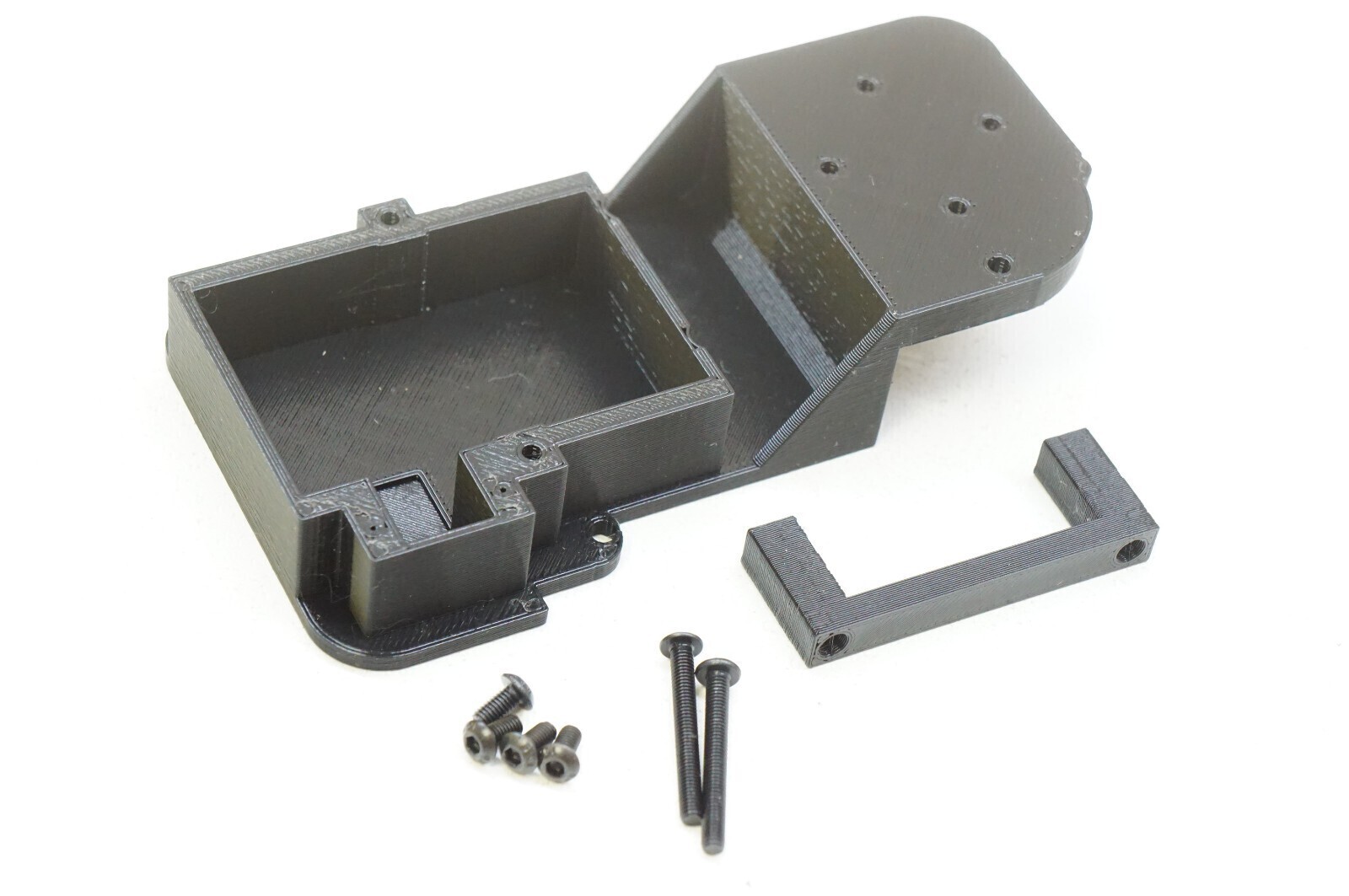 Castle Mamba-X ESC Mount & Receiver plate for Traxxas Slash 4X4 LCG