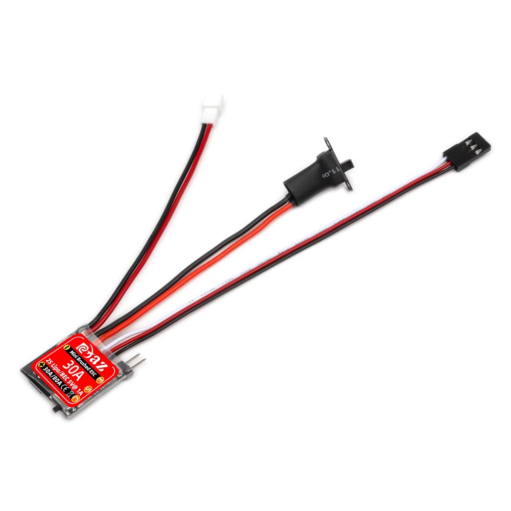 9IMOD RC Brushed ESC 30A MINI Speed Controller for 1/18 1/24 1/32 RC Car/RC Boat
