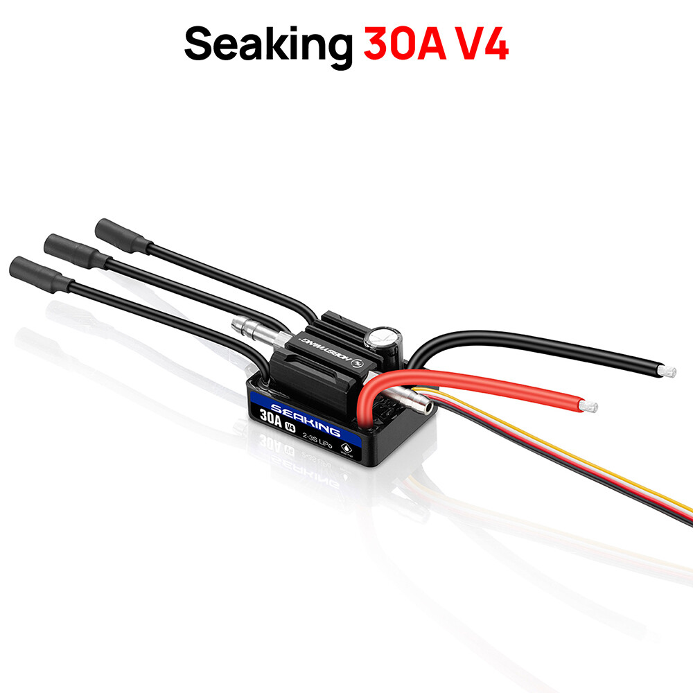 HOBBYWING Seaking V4 Brushless ESC 30A 60A 90A 120A 160A IP67 For RC Model Boats