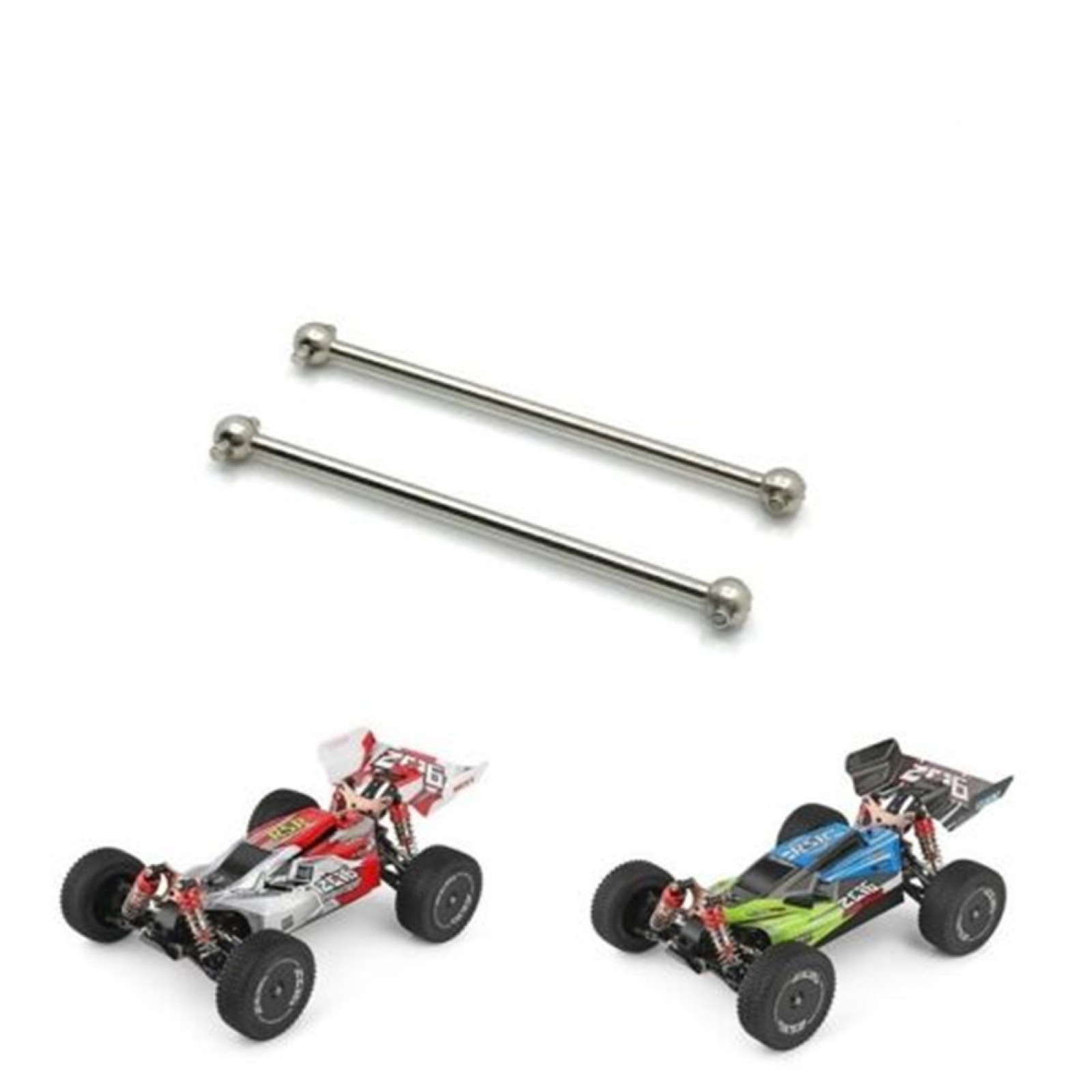 2* Rear Dog Bone For Wltoys 1/14 144001 1/12 124018 124019 124016 RC Car Parts