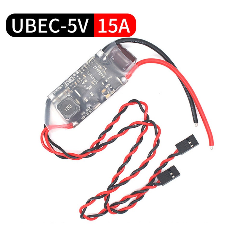 UBEC 5V 15A Mini External BEC 2-12S Lipo DC-DC Converter Step Down Module