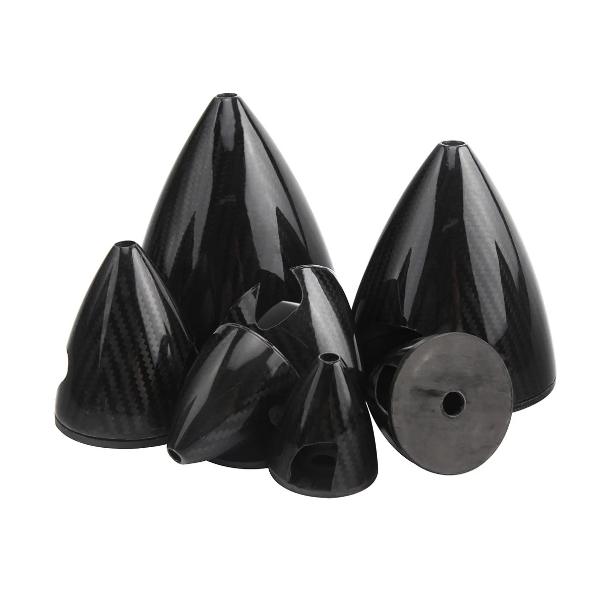 XAERO Carbon Fiber Spinner Cone 1.75-7″ for RC Airplane