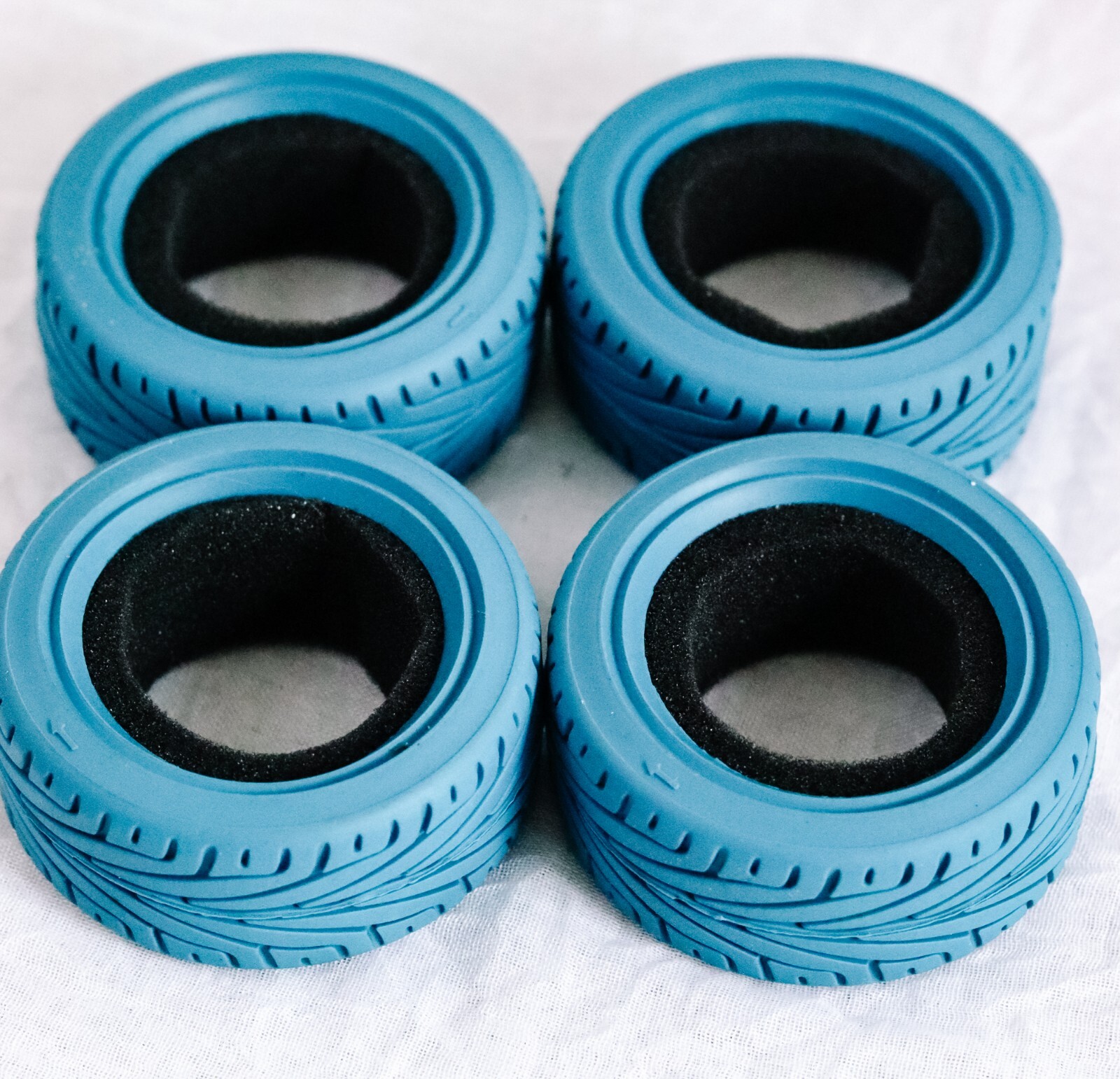 NBRC “Skids” 1/10 Onroad Racing RC Touring Car Tires Blue, Green, Red Nitro Oval