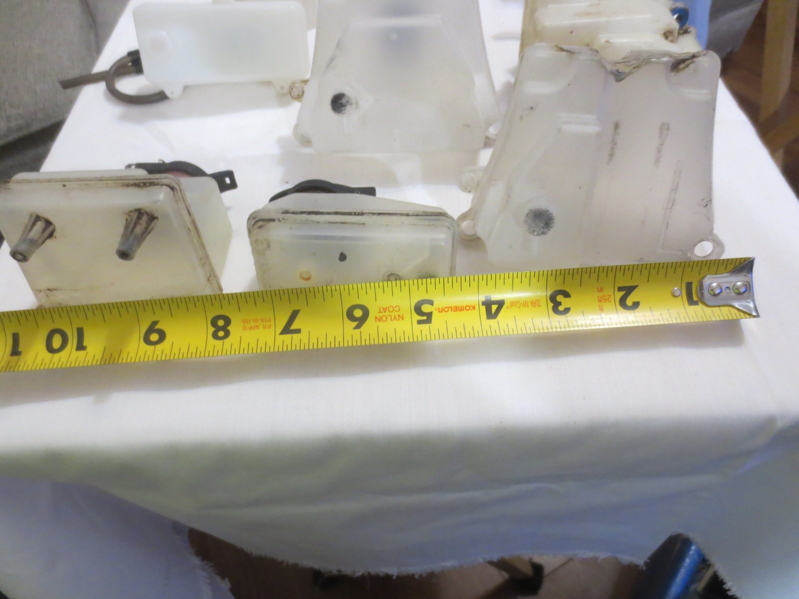 lot of Vintage RC model Cars/Airplane/Boat Plastic Fuel Tanks I have no Idea ?
