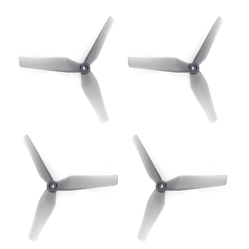 2Pairs HQProp D6 x 4.5 x 3 Grey 6-inch FPV Racing Propeller Tri-Blade Propeller