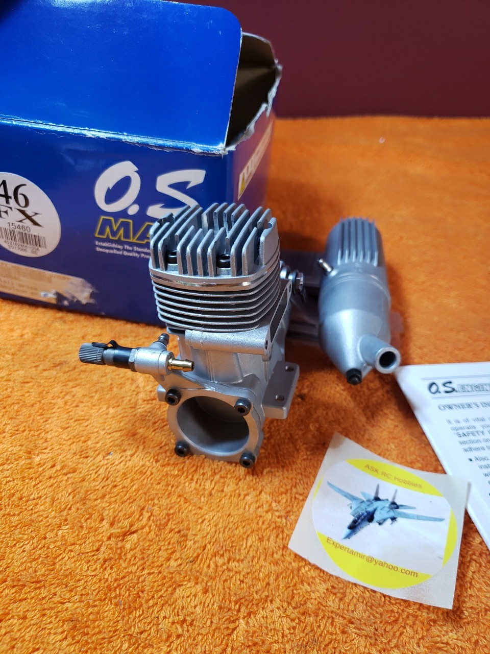 OS Engine – OS Max 46 FX RC Motor – New