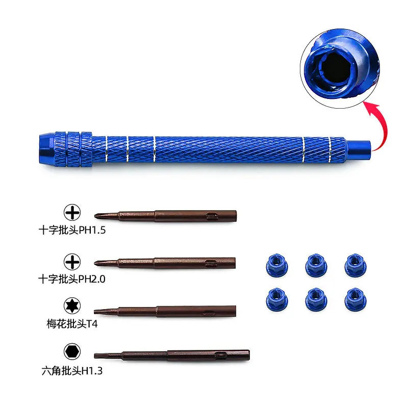 RC Car Socket Screwdriver Bit Kit Tool For 1/30 Axial SCX30 K10 RC Car Upgrade