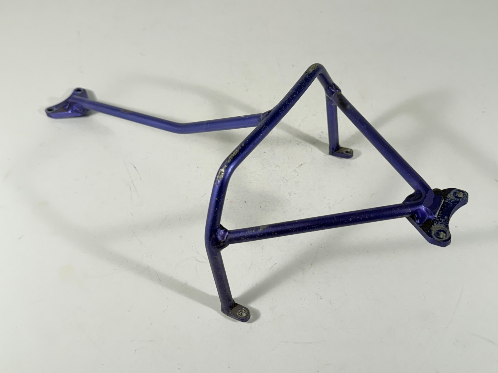 Used Bashed Integy Steel Roll Cage For Traxxas Slash HCG 4×4 Chassis Only