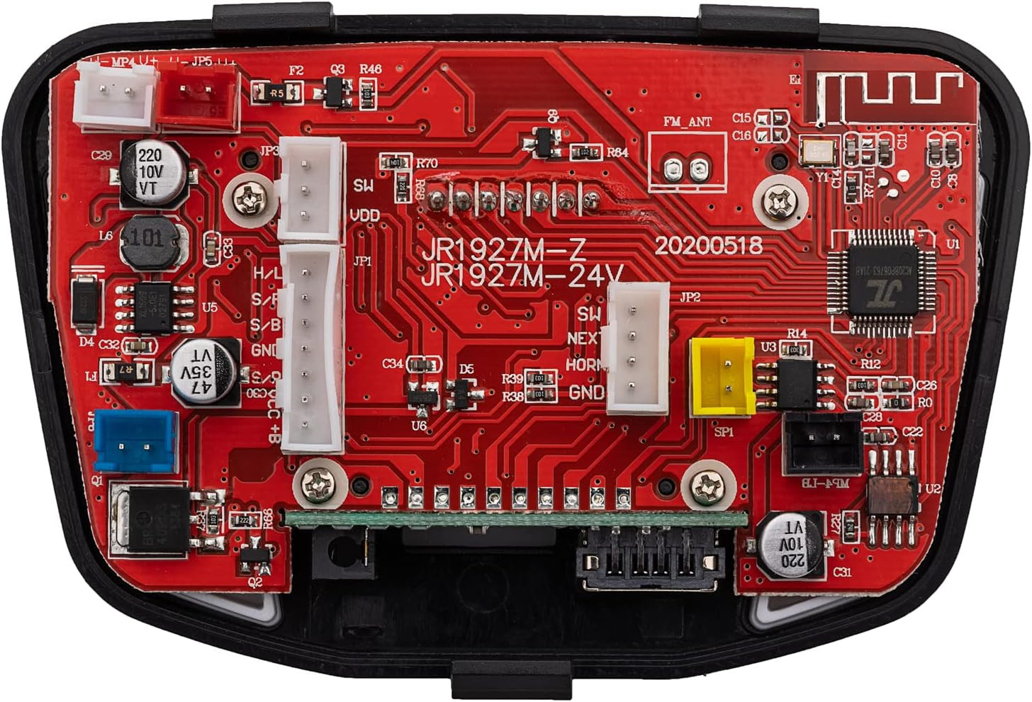 JR1927M-Z Blue 24V ChildrenS Electric Vehicle Power Supply Central Control Swit