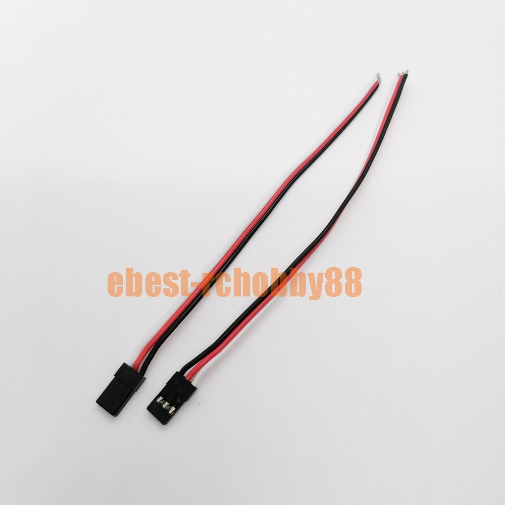 50 pcs DIY-JR Male Servo Plug 150MM 20AWG 100Cord Tail Pigtail Connector Cables