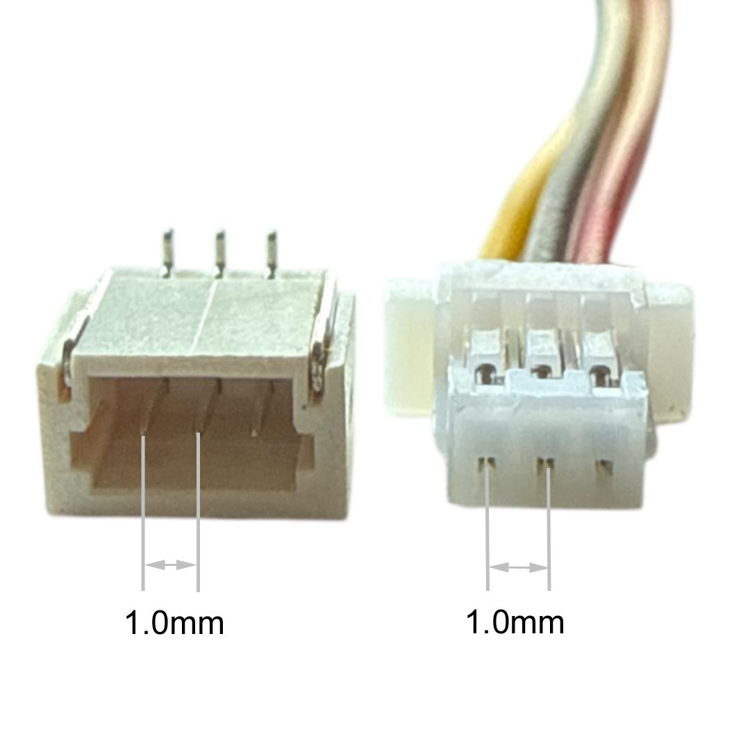 JST-SH 1.0mm 8Pin Micro Connector Housing Wire Assembly 50pcs for RC Controller