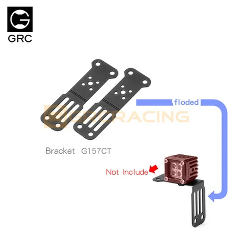 Grc 20Mm Rectangular Spotlight Retro Simulation Off-Road Searchlight Headlight B