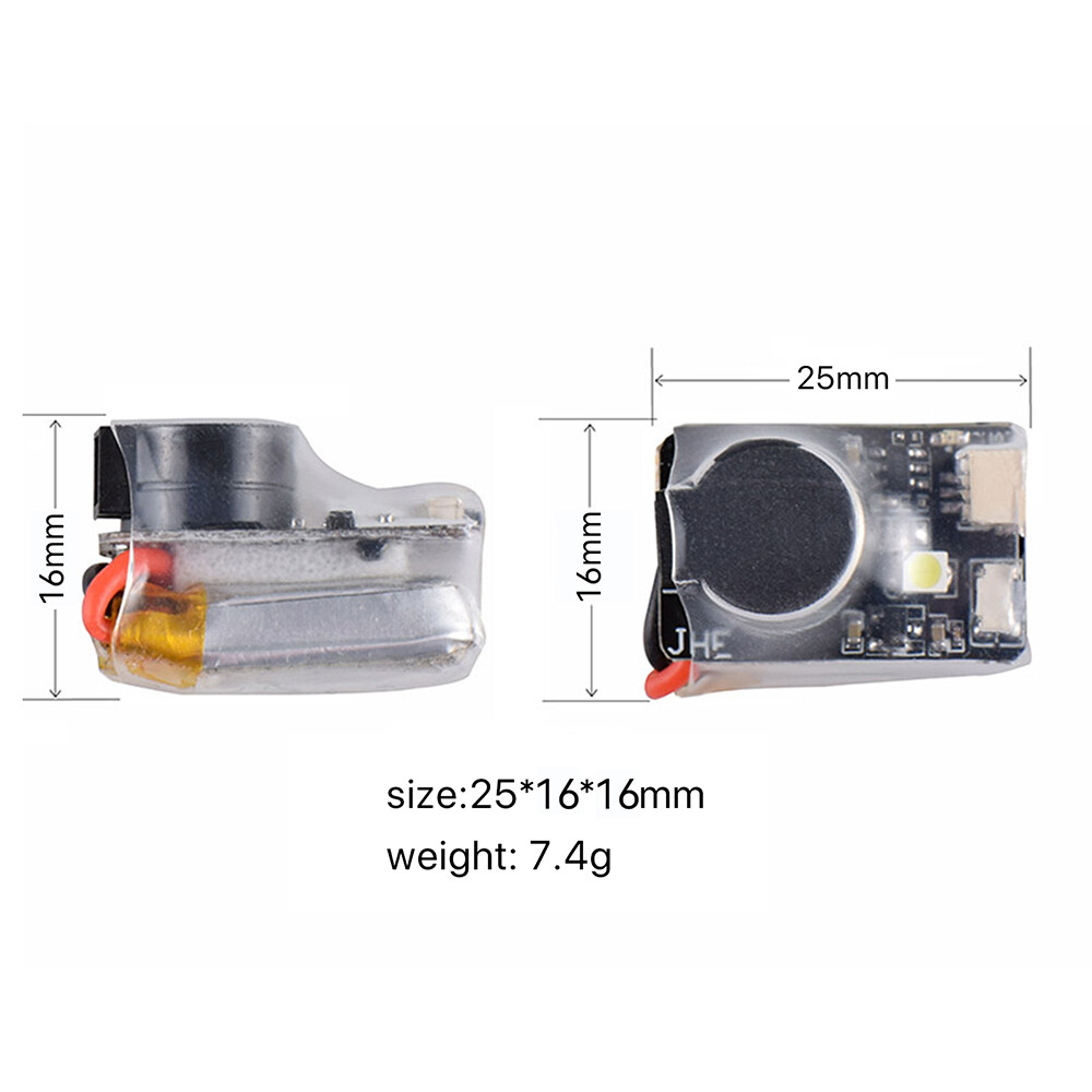 JHEMCU JHE42B JHE20B Finder RC Buzzer 5V Anti-lost 110dB Beeper for RC FPV Drone