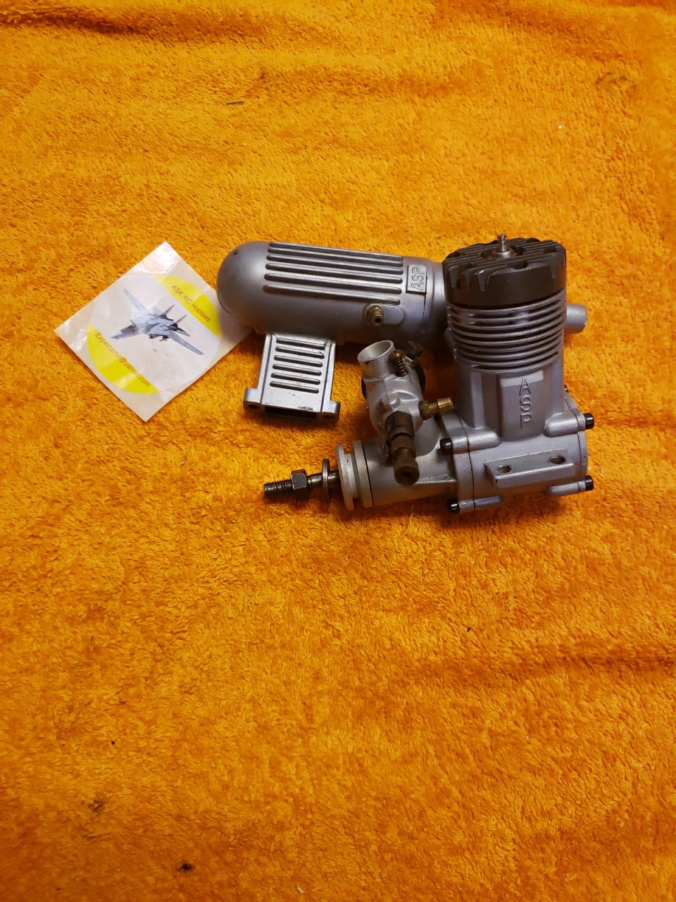 ASP Engine – ASP 40 ABC RC motor – Nice