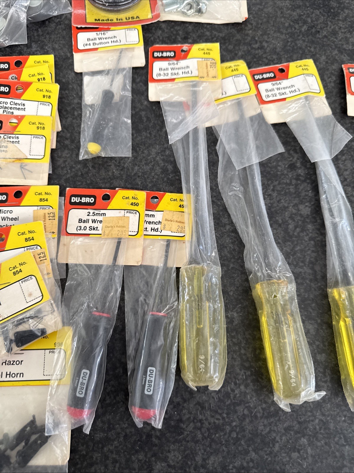 Du-Bro Large Bundle Of RC Hardware And Tools