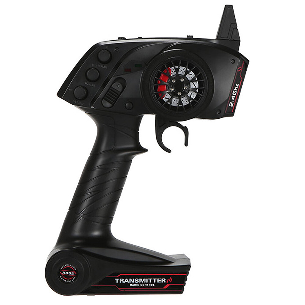 AUSTAR RC Transmitter and Receiver 2.4G 3CH 4CH 6CH for 1/10 1/8 Crawler TRX4